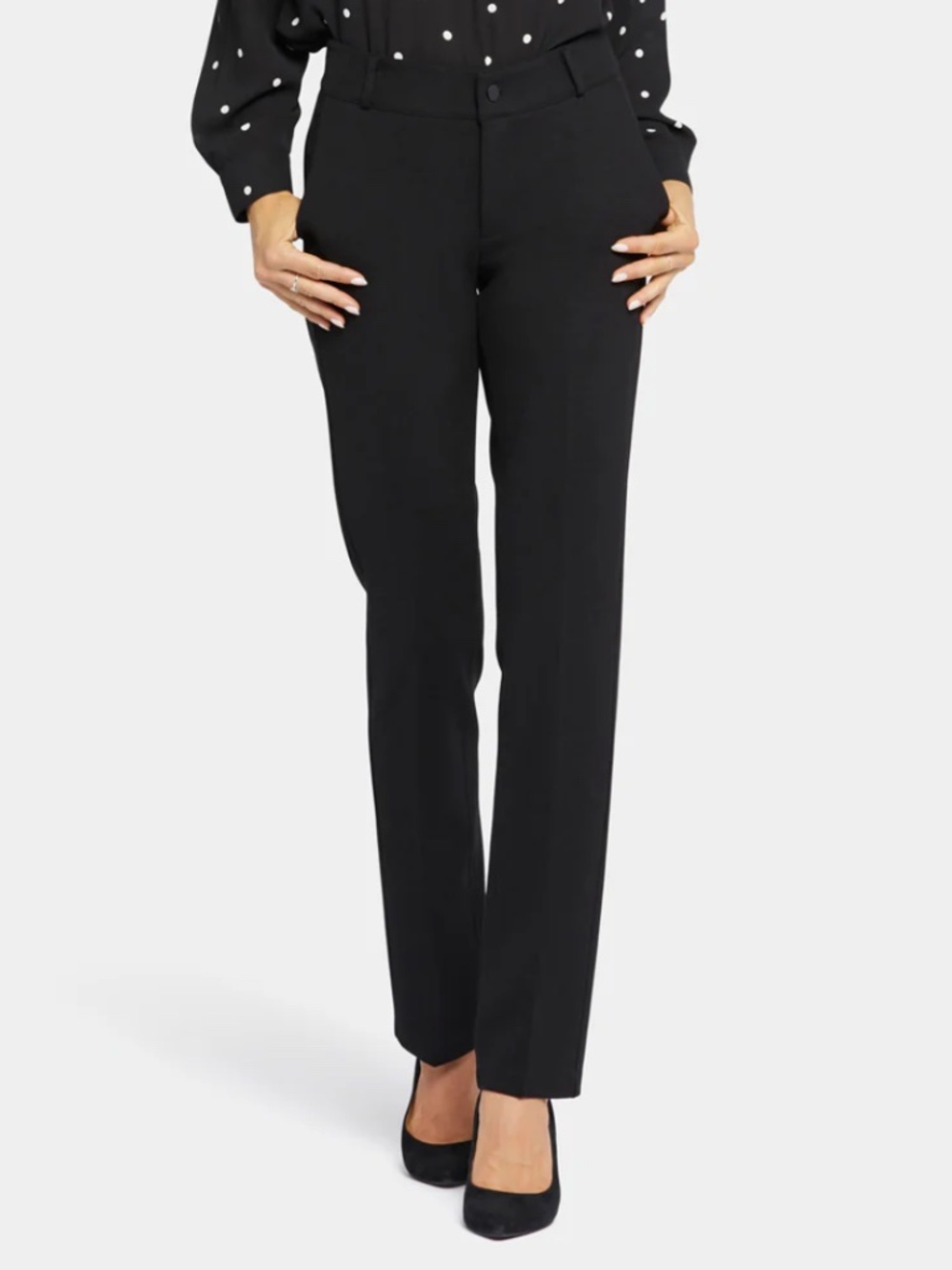 NYDJ Black trousers with Lift Tuck technology 16p